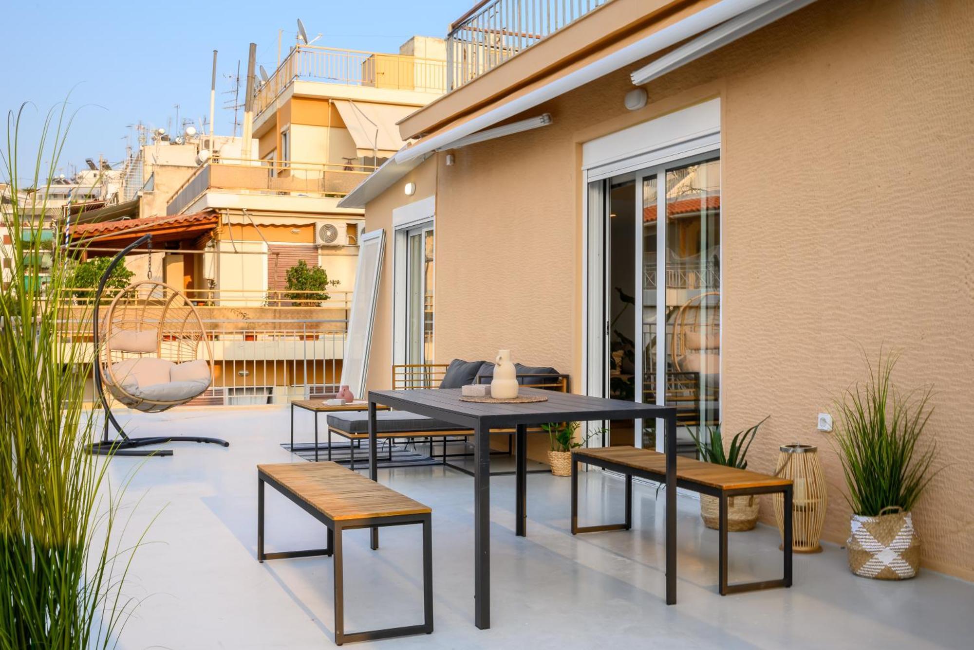 The H Experience - Urban 2Bd Rooftop Athens Center Exterior photo