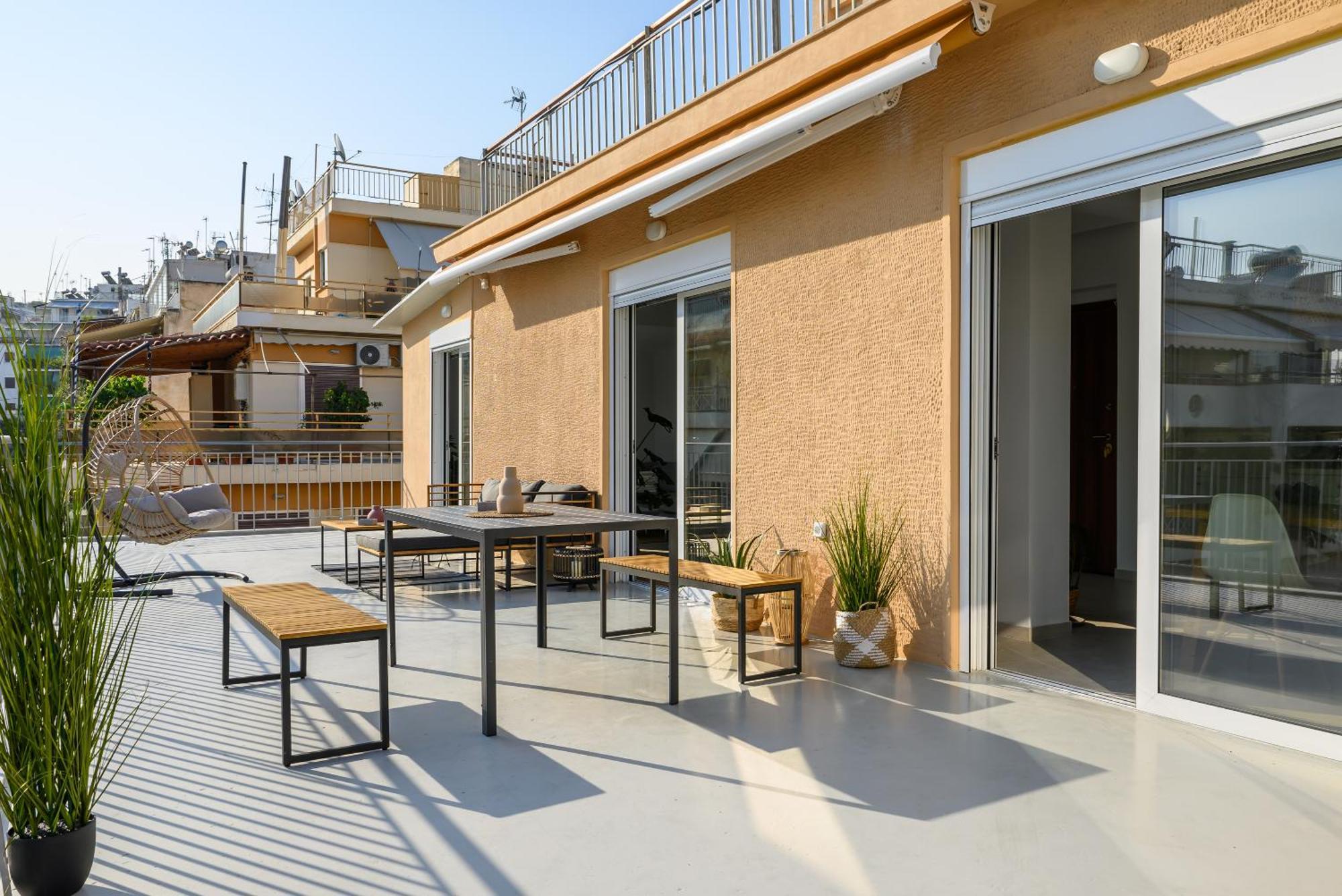 The H Experience - Urban 2Bd Rooftop Athens Center Exterior photo